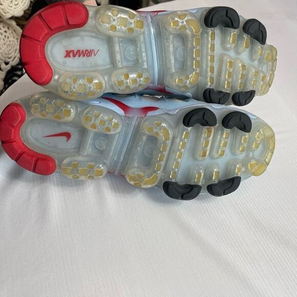 Nike AIR VAPORMAX PLUS Chicago CW6974-100 Men SZ 10.5 10 1/2 Psychic Blue - Picture 9 of 9